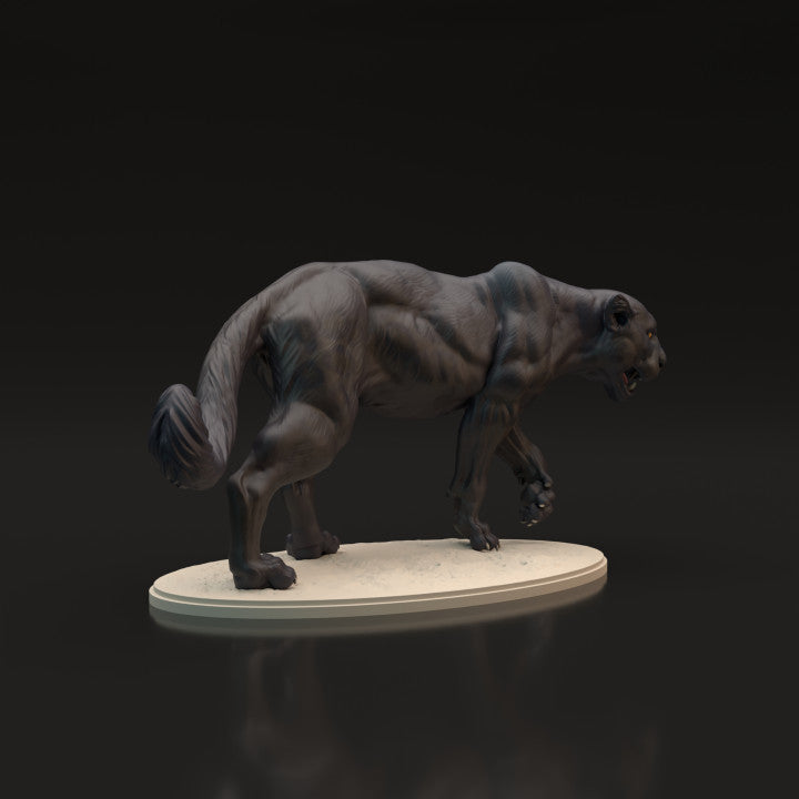 Produktfoto Tierfigur Animal Den Miniatures 6: Wildtier Tierfigur: Schwarzer Panther - Jaguar (22_06_04)