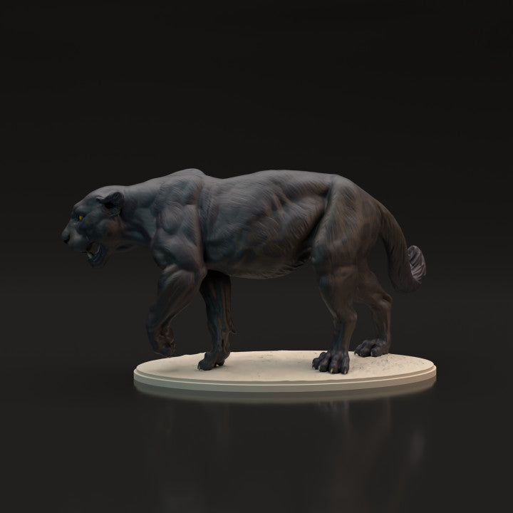 Produktfoto Tierfigur Animal Den Miniatures 8: Wildtier Tierfigur: Schwarzer Panther - Jaguar (22_06_04)