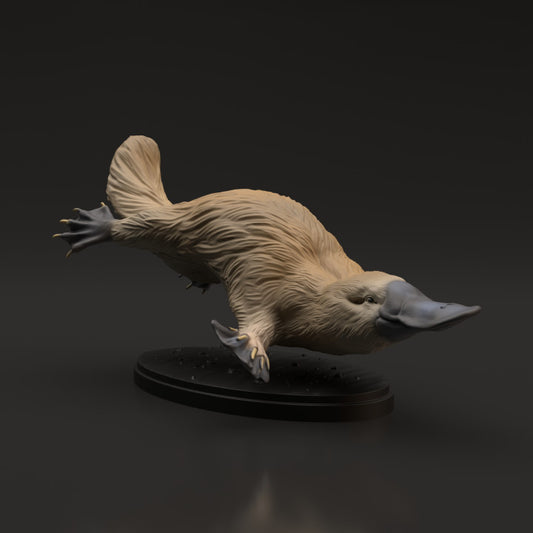 Product photo animal figure Animal Den Miniatures 0: Wild animal figure: Platypus (22_06_08)