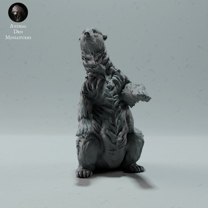 Produktfoto Tierfigur Animal Den Miniatures 3: Arktis Tierfigur: Eisbär - sitzend (23_01_15)