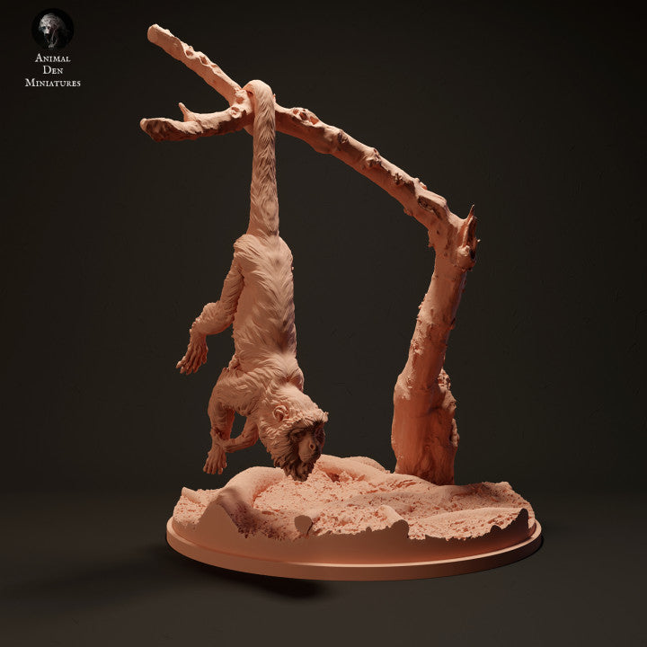 Product photo animal figure Animal Den Miniatures 0: Jungle animal figure: Red howler monkey (23_06_06)
