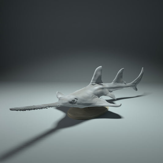 Product photo animal figure Animal Den Miniatures 0: Marine animal figure: Largetooth Sawfish (22_09_08)