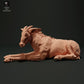 Product photo animal figure Animal Den Miniatures 0: Wild animal figure: Sumatran serow - lying down (23_05_05)