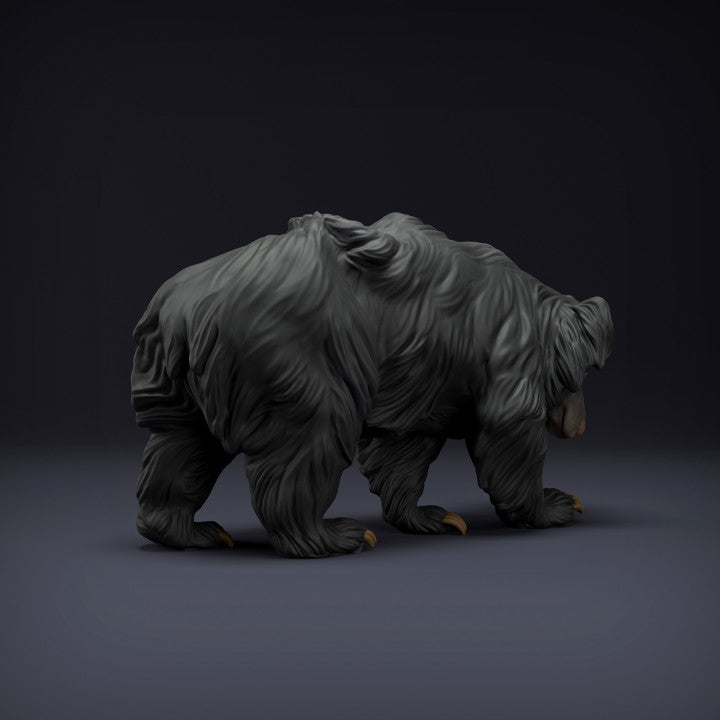 Product photo animal figure Animal Den Miniatures 2: Wild animal figure: Sloth Bear (22_08_07)