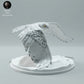 Product photo animal figure Animal Den Miniatures 1: Forest animal figure: Snowy Owl (23_01_07)