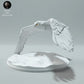 Product photo animal figure Animal Den Miniatures 3: Forest animal figure: Snowy Owl (23_01_07)