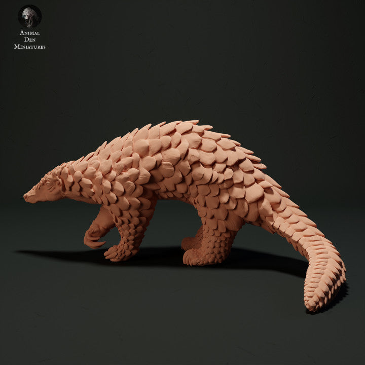 Product photo animal figure Animal Den Miniatures 0: Wild animal figure: Malayan pangolin (23_05_08)