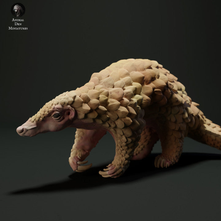 Product photo animal figure Animal Den Miniatures 2: Wild animal figure: Malayan pangolin (23_05_08)