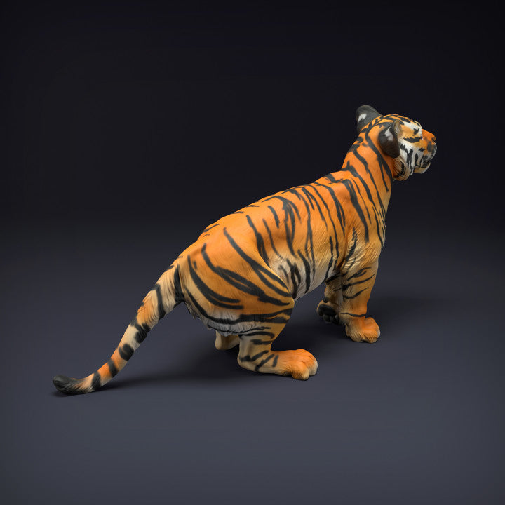 Product photo animal figure Animal Den Miniatures 3: Wild animal figure: Bengal tiger cub (22_08_10)
