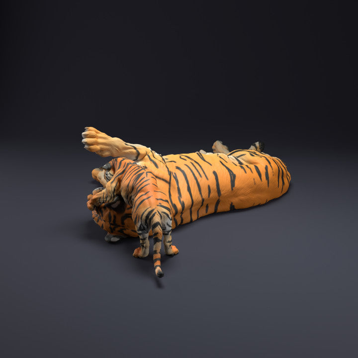 Product photo animal figurine Animal Den Miniatures 6: Wildlife animal figurine: Bengal tiger with cub (22_08_11)