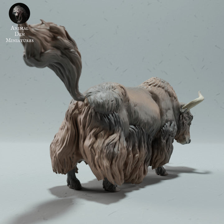 Product photo animal figure Animal Den Miniatures 2: Wild animal figure: Himalayan wild yak - standing (23_01_09)