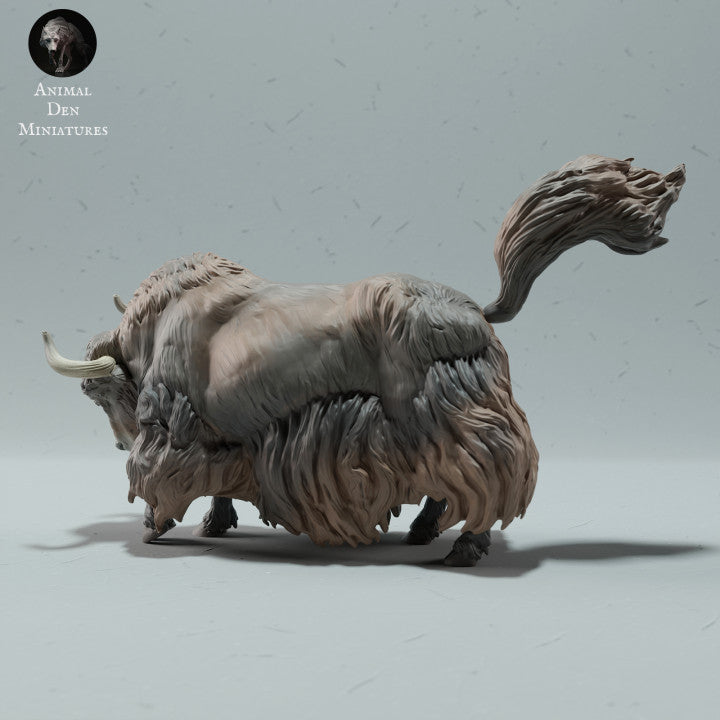Product photo animal figure Animal Den Miniatures 3: Wild animal figure: Himalayan wild yak - standing (23_01_09)