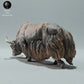Product photo animal figure Animal Den Miniatures 3: wild animal figure: Himalayan wild yak - grazing (23_01_10)