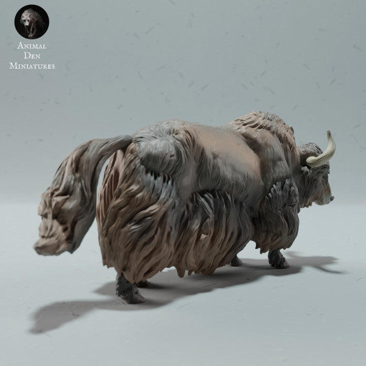 Product photo animal figure Animal Den Miniatures 2: Highland animal figure: Himalayan wild yak (23_01_11)