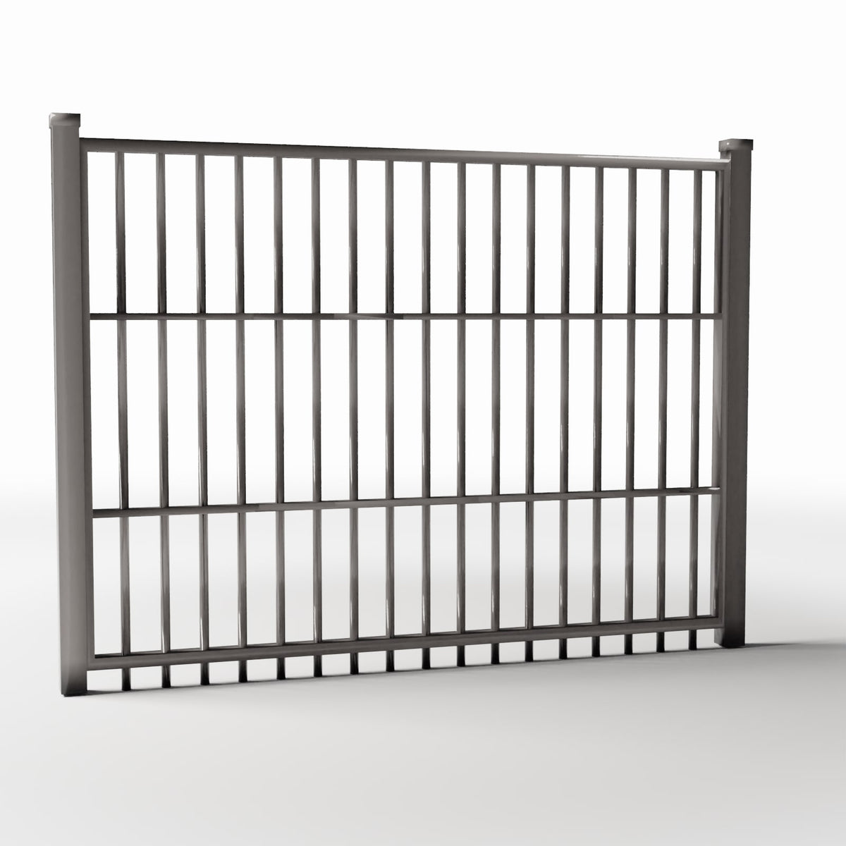 Diorama model-building product photo 3: Diorama Garden: Tall Fence Panel with Posts (Ref. 726D)