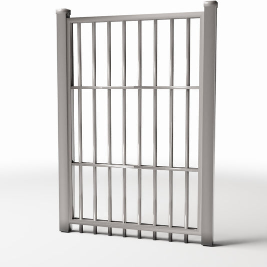 Diorama model-building product photo 0: Outdoor Diorama: Narrow, Tall Grid Fence Panel (Ref. 727D)