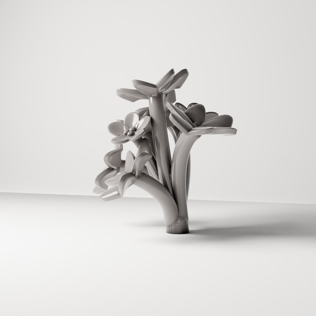 Diorama model-making product photo 2: Diorama plants: flowering Oxalis clover (Ref. 72D)