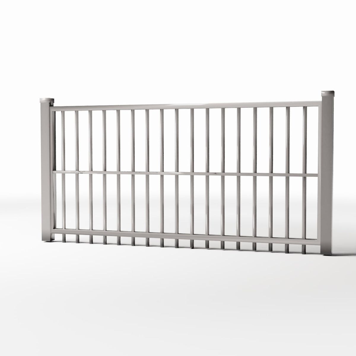 Diorama model-building product photo 0: Outdoor Diorama: Low Metal Railing (Ref. 733D)
