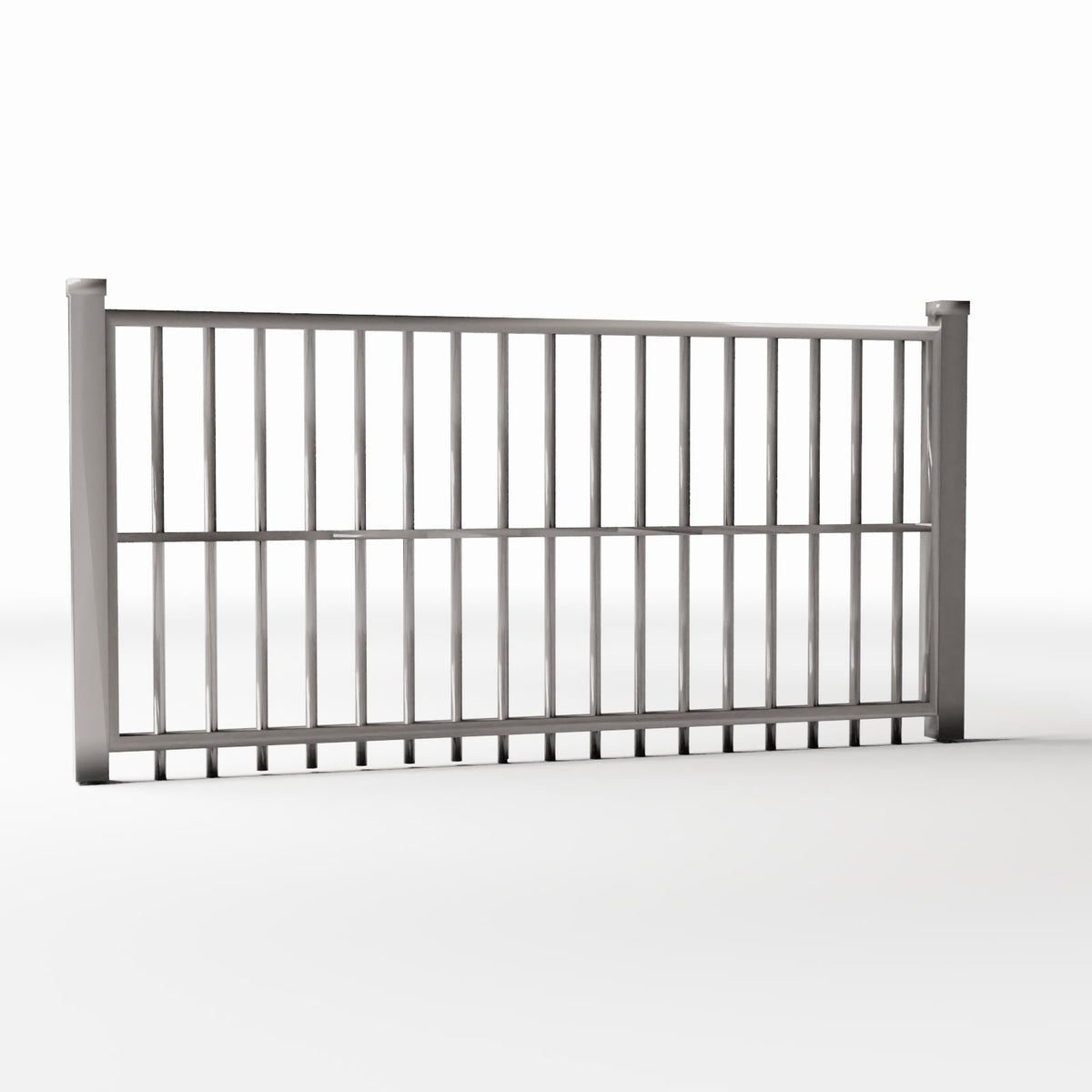 Diorama model-building product photo 3: Outdoor Diorama: Low Metal Railing (Ref. 733D)