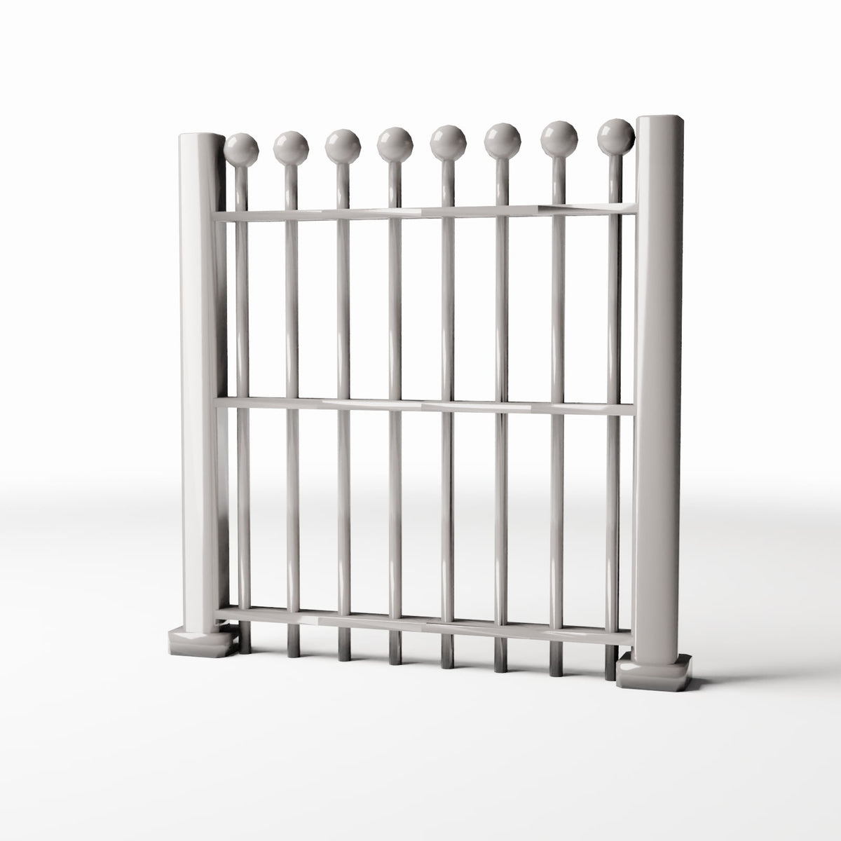 Diorama model-building product photo 0: Garden Diorama: Narrow Grid Fence (Ref. 736D)