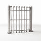 Diorama model-building product photo 3: Garden Diorama: Narrow Grid Fence (Ref. 736D)