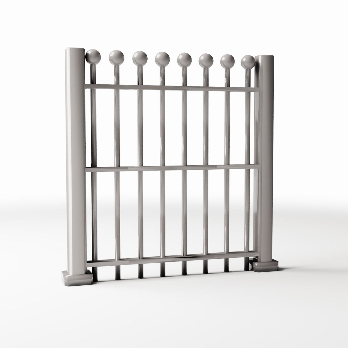 Diorama model-building product photo 3: Garden Diorama: Narrow Grid Fence (Ref. 736D)