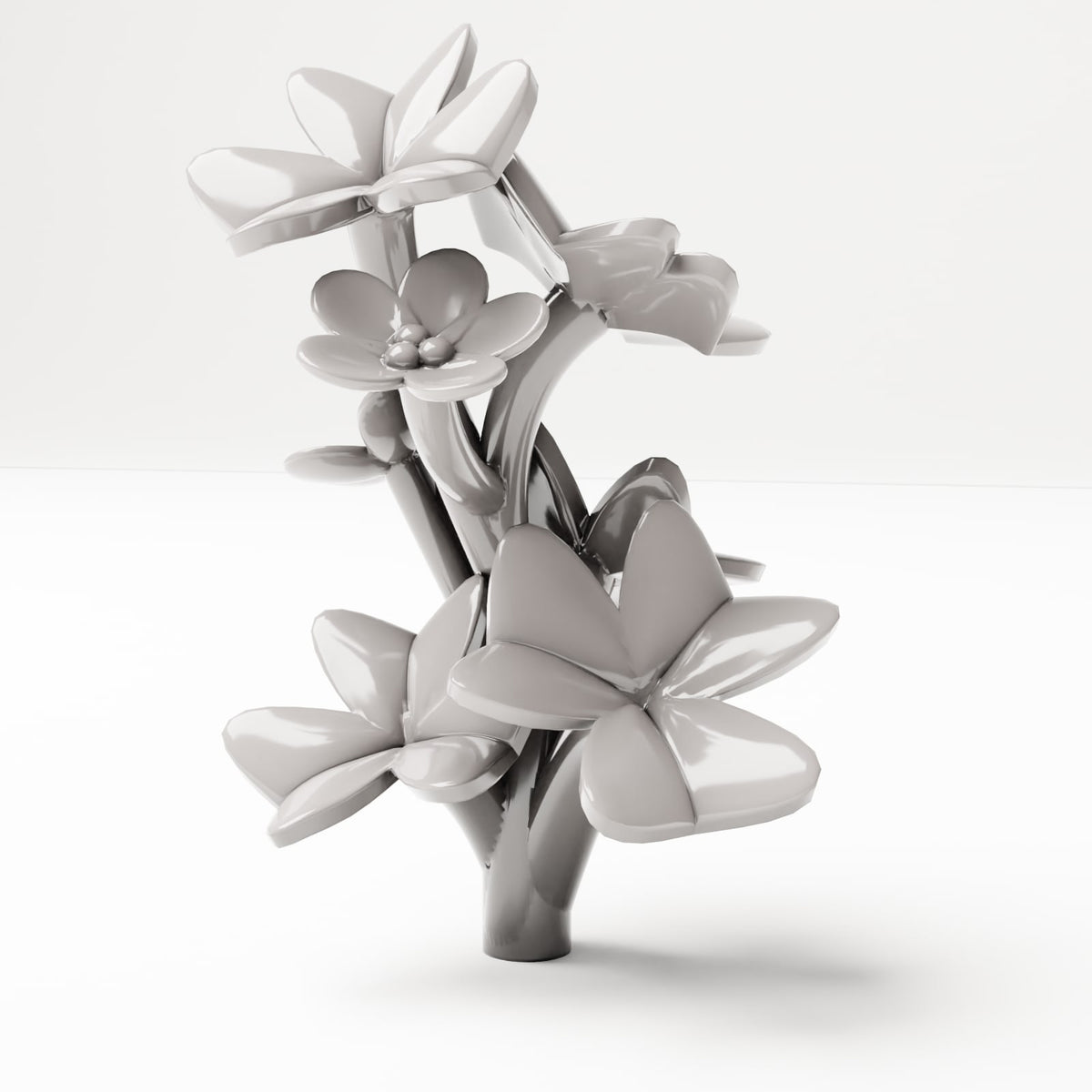 MyPortal 73 0: Diorama Pflanze: Oxalis-Klee mit Blüten (Ref. 73D)