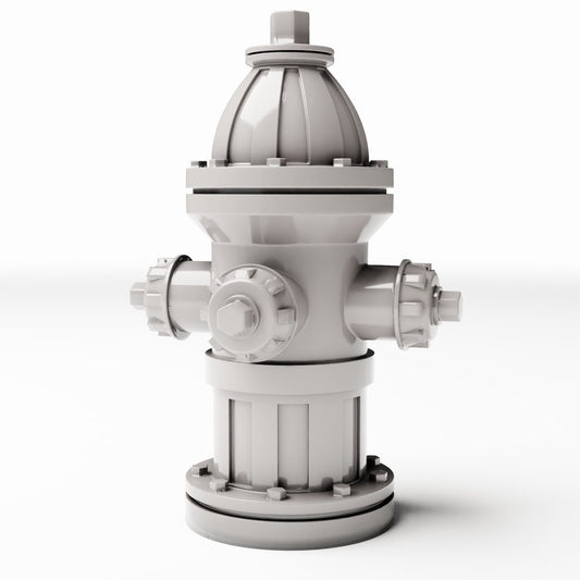 Diorama model-building product photo 0: Street Diorama: Type A Fire Hydrant (Ref. 741D)