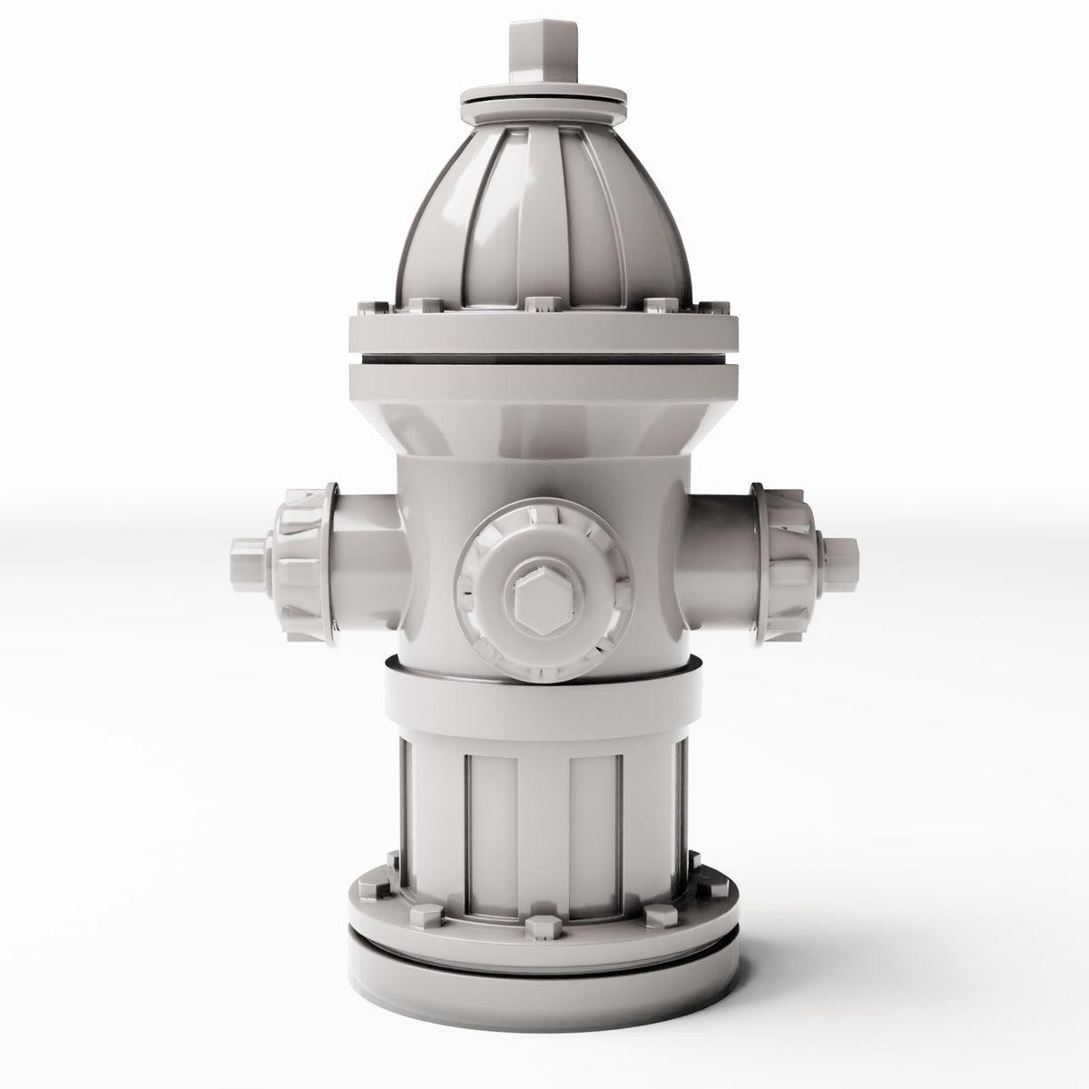 Diorama model-building product photo 2: Street Diorama: Type A Fire Hydrant (Ref. 741D)