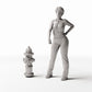 Diorama model-building product photo 1: Diorama Street: Type B Street Hydrant (Ref. 742D)