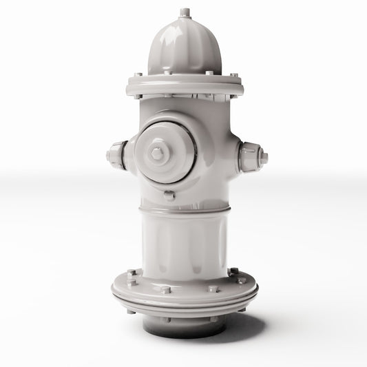 Diorama model-building product photo 0: Street Diorama: Type C Fire Hydrant (Ref. 743D)