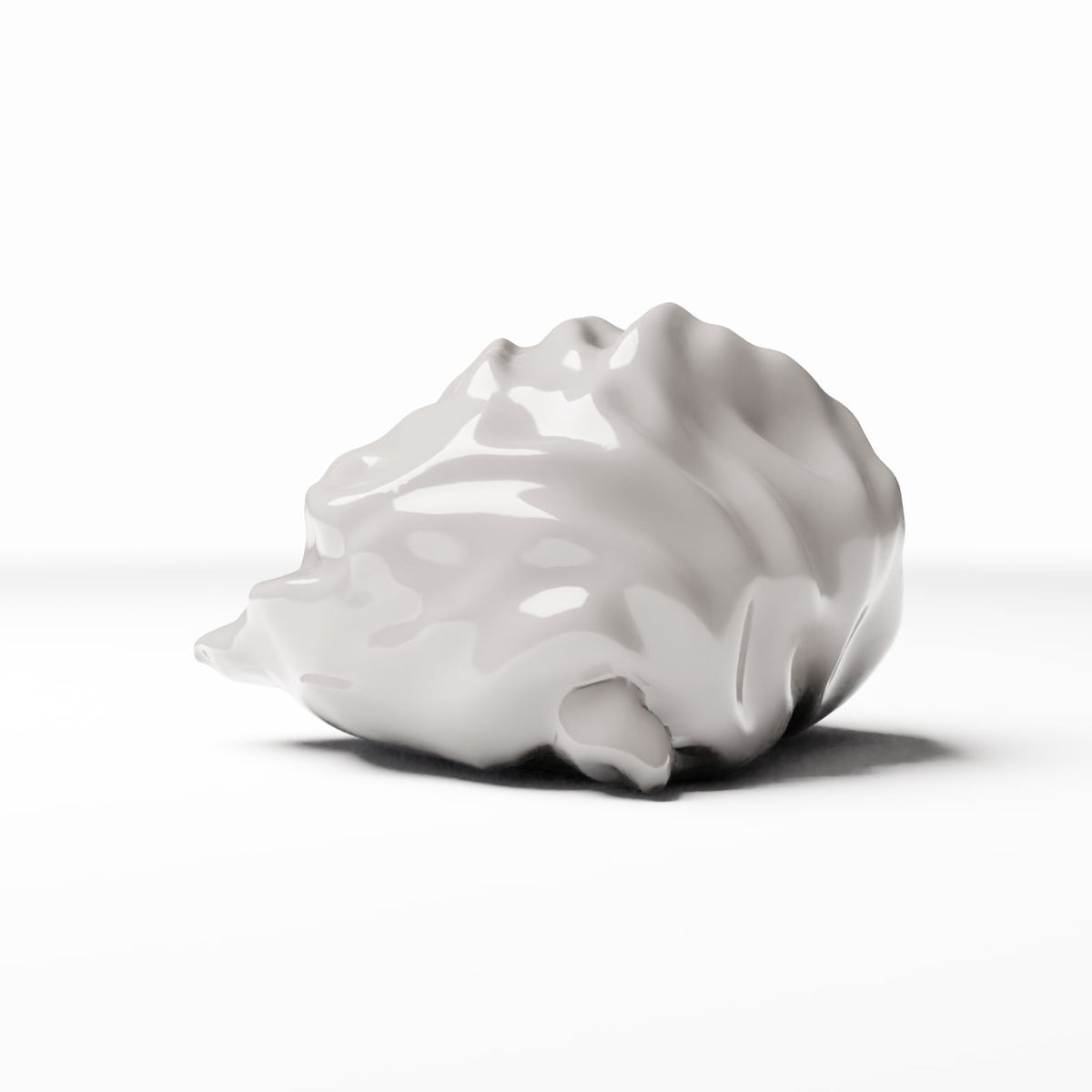 Diorama model-building product photo 0: City Diorama: Crumpled Trash Bag (Ref. 747D)