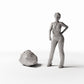 Diorama model-building product photo 1: City Diorama: Single Trash Bag (Ref. 750D)
