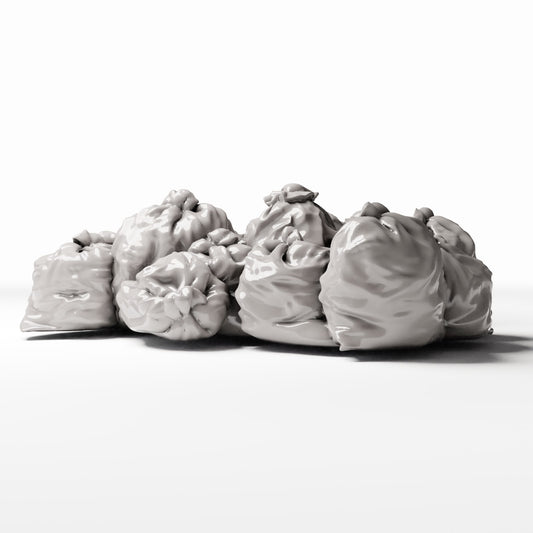 Diorama model-building product photo 0: City Diorama: Large Pile of Garbage Bags (Ref. 757D)