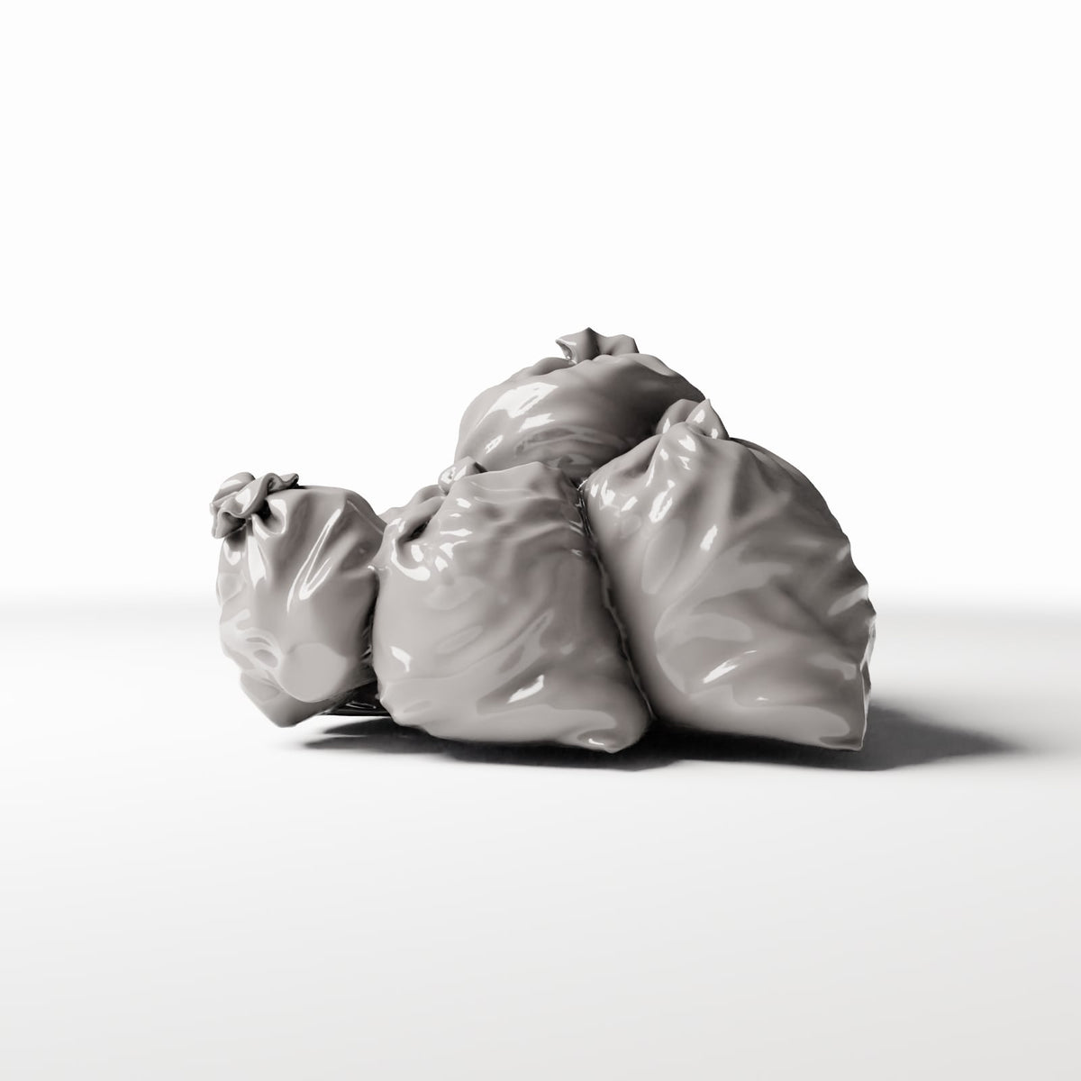 Diorama model-building product photo 2: City Diorama: Outdoor Garbage Bag Pile (Ref. 758D)