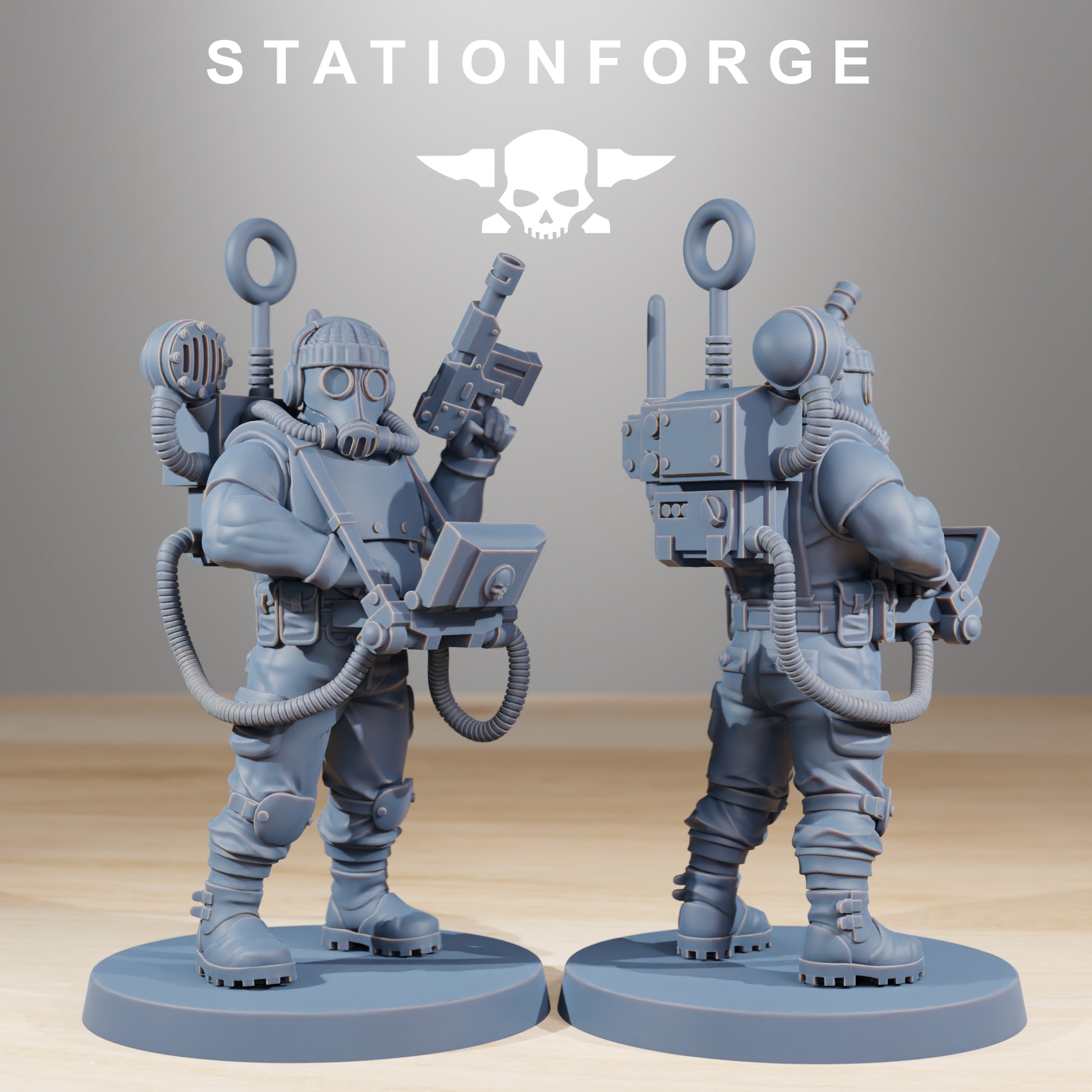 Produktfoto Tabletop 28mm The Printing Goes Ever On (TPGEO)  0: GrimGuard Hunters