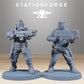 Produktfoto Tabletop 28mm The Printing Goes Ever On (TPGEO)  0: GrimGuard Hunters