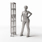 Diorama model-building product photo 1: Diorama Workshop: Folded Stepladder (Ref. 777D)