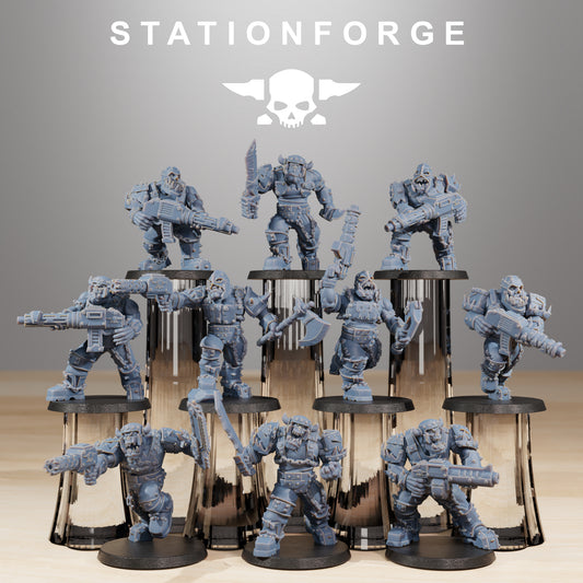 Produktfoto Tabletop 28mm The Printing Goes Ever On (TPGEO)  0: Orkaz Berserkers