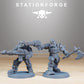 Product photo Tabletop 28mm The Printing Goes Ever On (TPGEO) 0: Orkaz Berserkers
