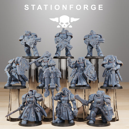 Product photo Tabletop 28mm The Printing Goes Ever On (TPGEO) 0: Socratis Knights