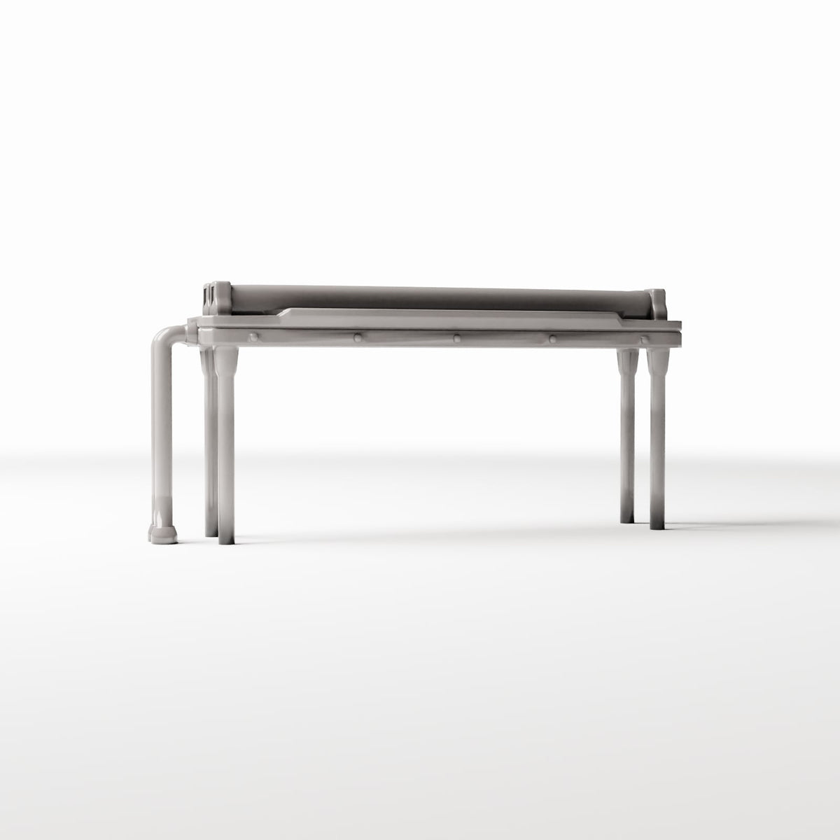Diorama model-building product photo 3: Diorama Interior: Hanging Light with Two Fluorescent Tubes (Ref. 782D)