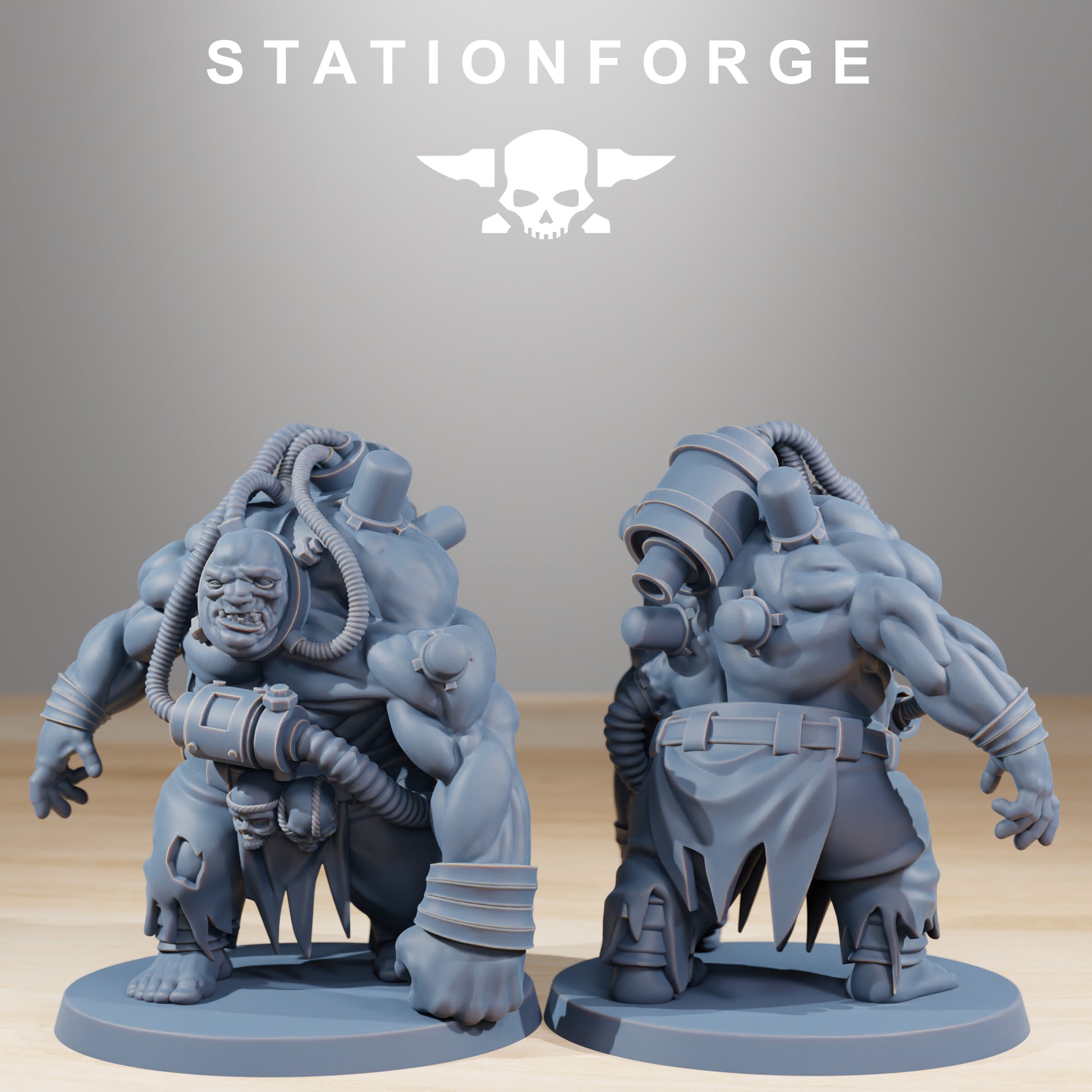 Product photo Tabletop 28mm The Printing Goes Ever On (TPGEO) 0: Corrupted Guard Nomads