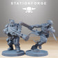 Product photo Tabletop 28mm The Printing Goes Ever On (TPGEO) 0: Corrupted Guard Nomads