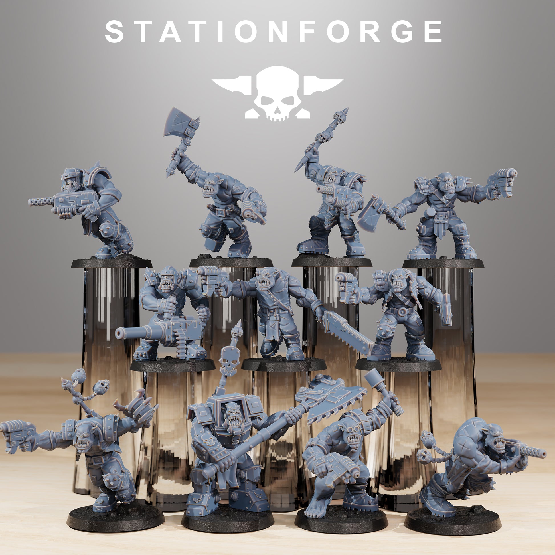 Produktfoto Tabletop 28mm The Printing Goes Ever On (TPGEO)  0: Orkaz Infantry
