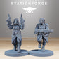 Product photo Tabletop 28mm The Printing Goes Ever On (TPGEO) 0: GrimGuard Sisters of War