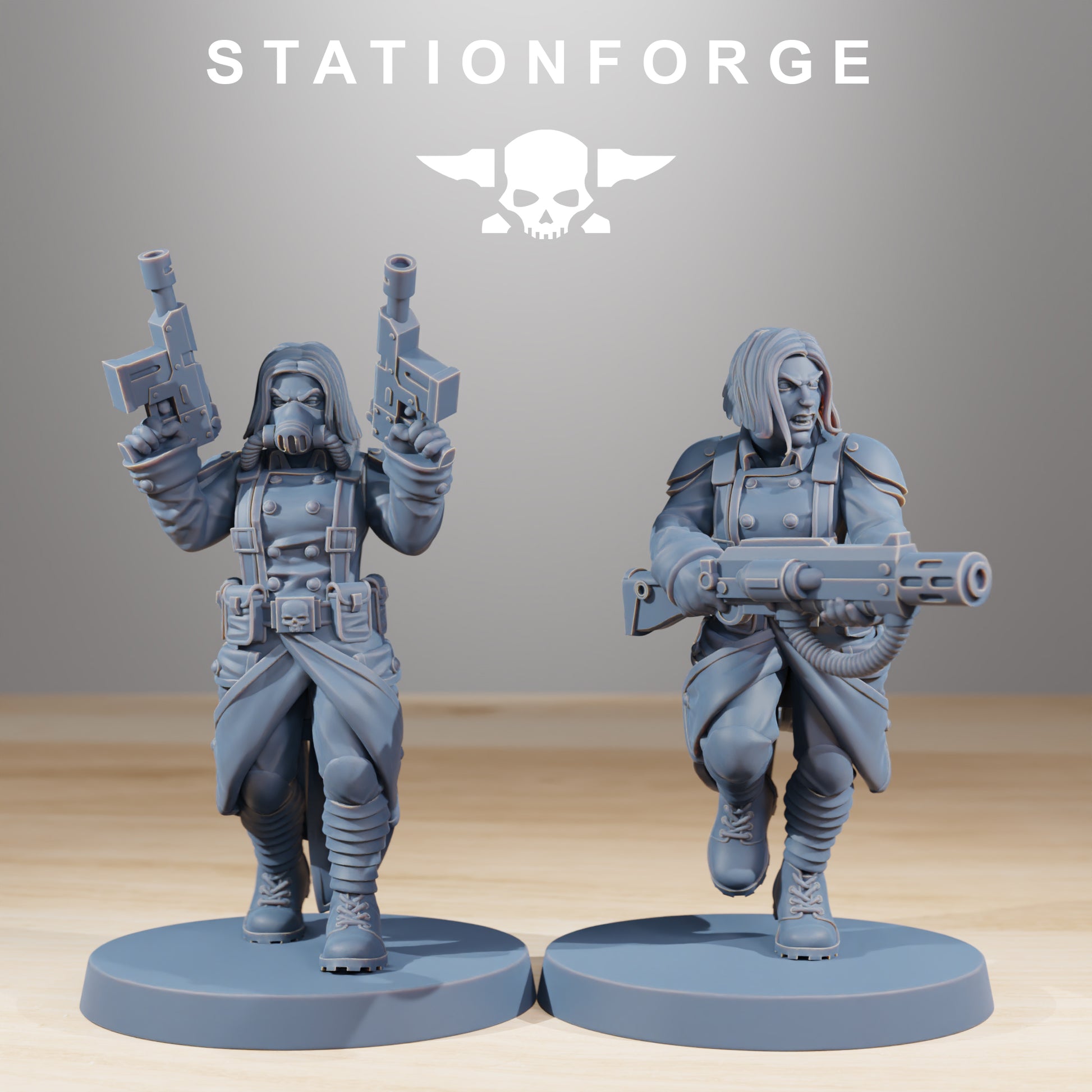 Product photo Tabletop 28mm The Printing Goes Ever On (TPGEO) 0: GrimGuard Sisters of War