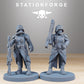 Product photo Tabletop 28mm The Printing Goes Ever On (TPGEO) 0: GrimGuard Sisters of War