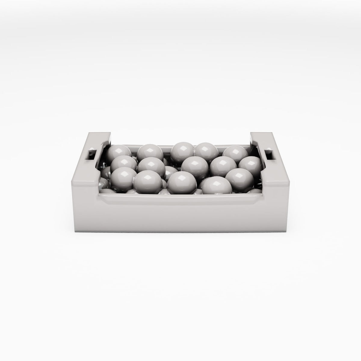 Diorama model-building product photo 2: Diorama Market: Crate of Round Produce (Ref. 794D)