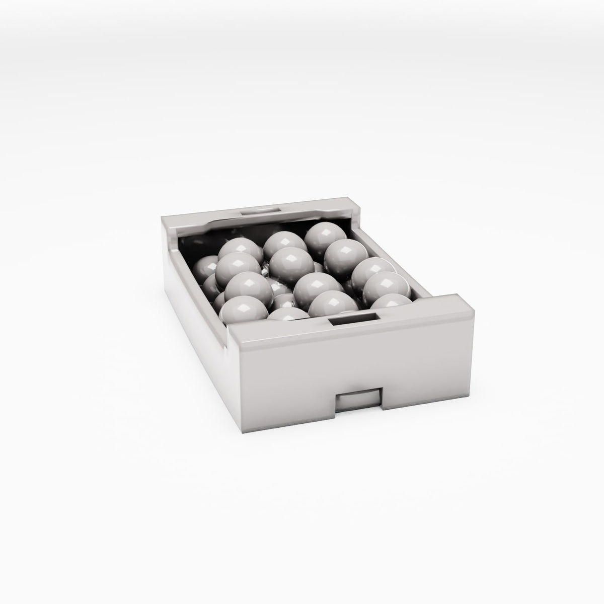 Diorama model-building product photo 3: Diorama Market: Crate of Round Produce (Ref. 794D)